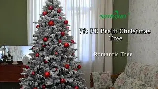 How to decorate a romantic Christmas tree?