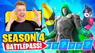 *NEW* MARVEL SEASON 4 BATTLE PASS!