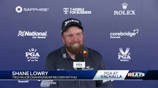 Shane Lowry ties Valhalla course record, jumps up the leaderboard at PGA Championship