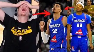 Reacting to Victor Wembanyama 27 PTS vs Germany!