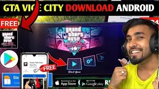 📱GTA VICE CITY DOWNLOAD ANDROID 2024  HOW TO DOWNLOAD GTA VICE CITY IN ANDROID FREE | GTA VC ANDROID