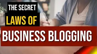 Immutable Laws of Online Business Blogging | How to do Online Blogging