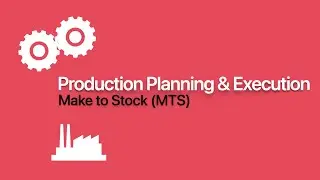 What is MTS in SAP | SAP Production Planning & Execution (Make to Stock) | Make to Stock | SAP Demo