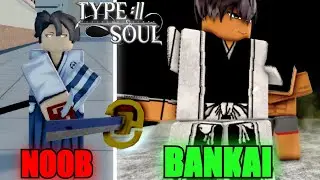 Going From Noob To BANKAI Shinso Gin Ichimaru In Type Soul...(Roblox)