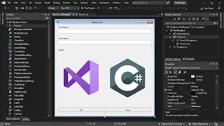 Create Your First C# Windows Forms Application using Visual Studio 2022