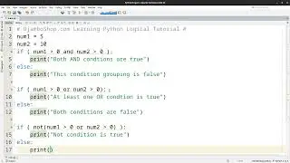 Python Logical Operators