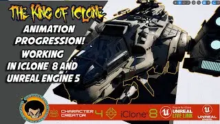 The King Of Iclone: Blender to Iclone character Creator.4 : Space chase scane
