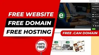 How To Create A Website For FREE - 100% FREE Domain Name And Hosting