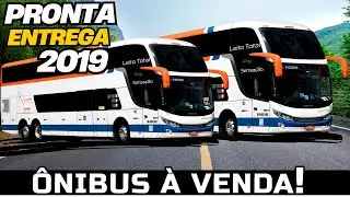 ÔNIBUS À VENDA!! DOUBLE DECKER COMIL LEITO TOTAL !! TEM MARCOPOLO G7 A VENDA TAMBÉM