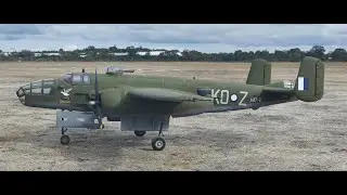 HC Hobby-Hobbyking B-25  flies again