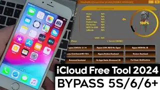 How To iPhone iCloud Unlock - iPhone 5s/6/6 Plus iOS 12.5.7 iCloud Bypass Free 2024