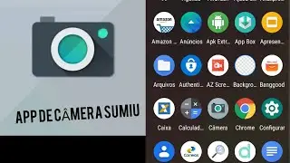 🔴Aplicativo câmera sumiu do Motorola problema resolvido ✅