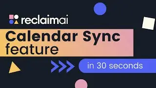 Reclaim.ai Calendar Sync | Merge Availability in Google Calendar