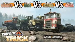 Which is best International Truck in SnowRunner? | Paystar vs Fleetstar vs Transtar