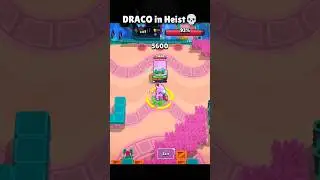 Don't use DRACO in HEIST ☠️ #brawlstars #brawlstarsshorts #brawlstarsgame