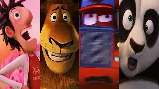 1 Second from 41 Animated Movies