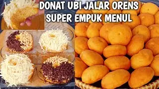 KALO PUNYA UBI JALAR YUK COBA SULAP JADI DONAT DIJAMIN KETAGIHAN