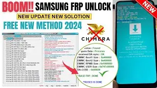 NEW METHOD!! SAMSUNG FRP BYPASS 2024 ALL ANDROID VERSION  | NO CHIMERA, NO *#0*#, NO TALKBACK