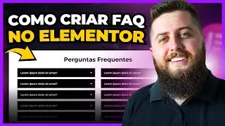 Como Criar PERGUNTAS FREQUENTES no Elementor da Maneira Correta | Tutorial