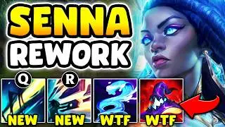 RIOT JUST REWORKED SENNA INTO AN AP ENCHANTER! (SHE'S A HEALER NOW)