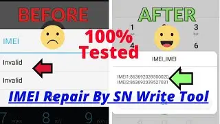 How To Repair IMEI Number  |  How To Use SN Write Tool  |  GADGET GLORY