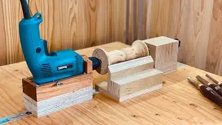 2-way Homemade Lathe