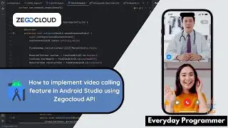 Develop a video calling application in Android Studio using ZEGOCLOUD video call API | 2024