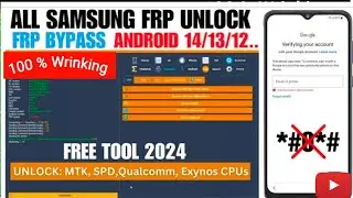 Samsung A04e SM-A042F Frp Bypass Unlock Tool  Free 2024