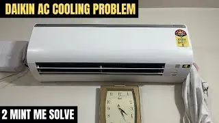 New daikin ac cooling problem