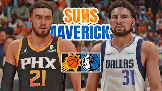 NEW LOOK SUNS vs NEW LOOK MAVERICKS | NBA 2K24 (PS5)