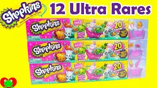 Shopkins Season 3 Mega Packs with 12 ULTRA RARES