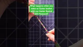 🐣 We Made a One-Egg Easter Basket or Egg Cup with our Easter Basket 550 Paracord!