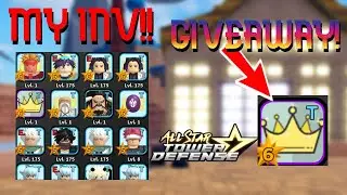 My current inventory in all star tower defense + VIP GIVEAWAY!