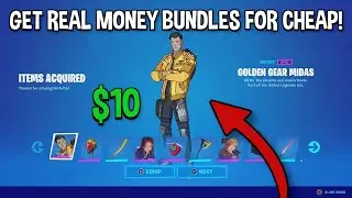 How To Get Real Money Bundles/ Packs For Cheap In Fortnite! *WORKING 2024*