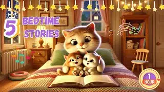 5 Goodnight Stories Collections 🔯 THE IDEAL Soothing Animals Bedtime Stories for Babies and Toddlers