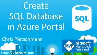 Create Azure SQL Database In Azure Portal