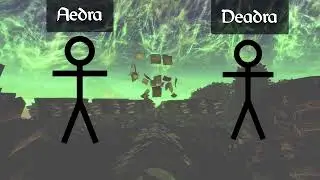 What is the difference between Aedra and Daedra? | Badly Explained Elder Scrolls Lore