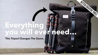 My Productive YouTube Studio... Backpack! | + K&F Concept BA225 Tripod Review