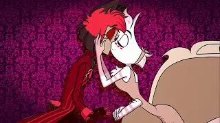 A WEB OF LOVE -  ALASTOR X ANGELDUST (Hazbin Hotel Comic Dub)