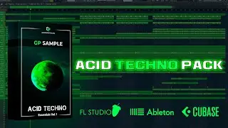 Acid Techno - FL Studio - Ableton Live & Cubase  -  Templates / Samples / Presets / Royalty free.