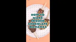 Cool down this summer with frozen chocolate bananas 🍫🍌