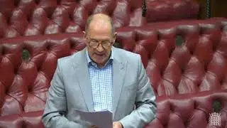 Lib Dem peer Paul Scriven on the bishops' bench