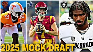 NEW 2025 NFL Mock Draft | Shedeur Sanders, Quinn Ewers, Miller Moss, & Cam Ward