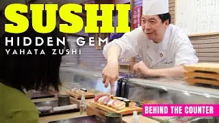 Behind the Counter at a local Japanese Sushi Restaurant