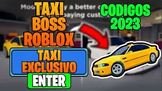 *2023* 🚖 ¡TODOS LOS CÓDIGOS DE TAXI BOSS ROBLOX! FUNCIONANDO Y ACTUALIZADOS AÑO NUEVO 🚖