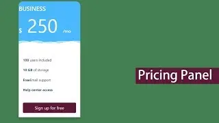 Online Tutorial for Creating Creative Price Table in Bootstrap With Demo and Free