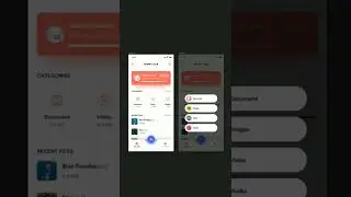 Cloud Storage App Design & Animation | Speed Process⚡ | Figma