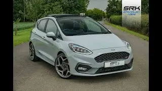 2018 Ford Firest ST3 in Silver Fox with Pan Roof, Performance Pack, LED lights, BLIS, Door protector