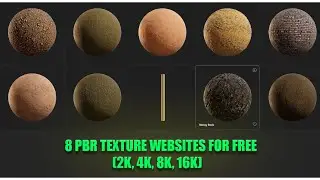 Best texture websites for free | 8 PBR texture websites | Seamless texture websites