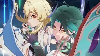 Genshin Impact - Genshin Impact Ver 1.1 Final Scene Japanese Dub - Xiao Rescue Lumine Original